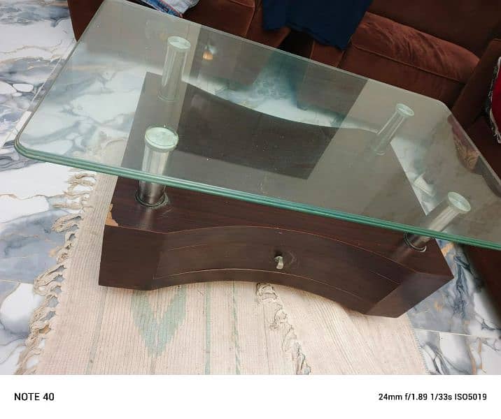 Glass Top Center Table 3