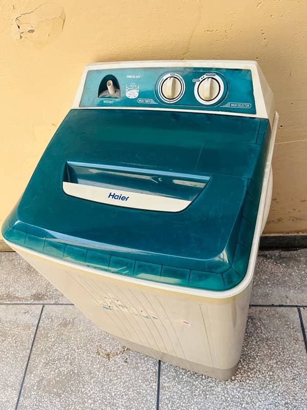 Haier Washing machine 1