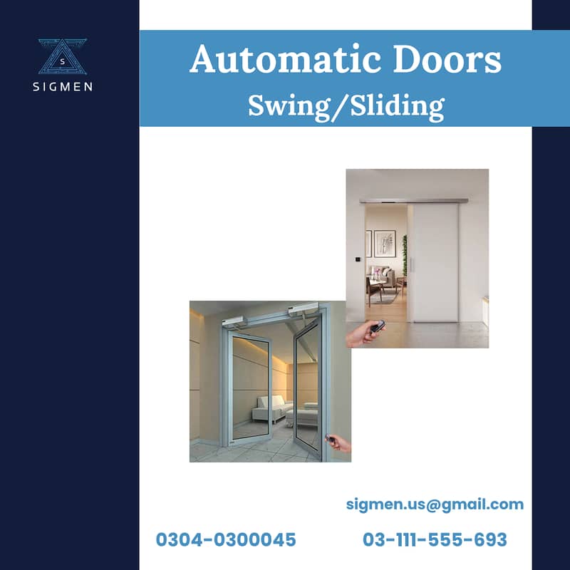 Installation of Automatic Doors & Gates – Comprehensive Services 0