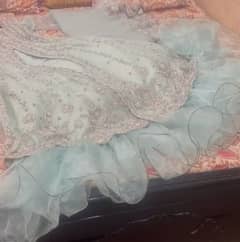 new condition beautiful walima bride dresss