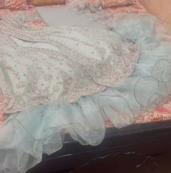 new condition beautiful walima bride dresss 0