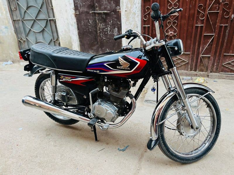 Honda 125 model 2017 Karachi 2