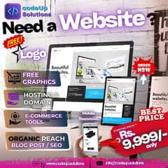 website Development | WordPress | Shopify | graphics | logo Custom dev