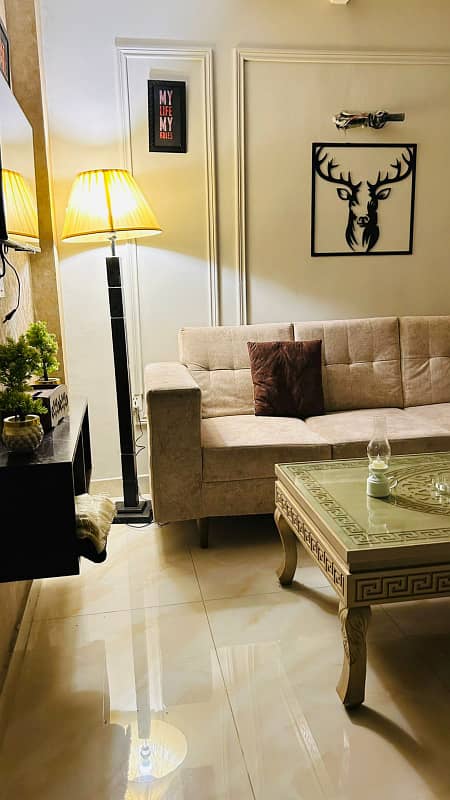 ONE BEDROOM FURNISHED APARTMENT FOR RENT IN IQBAL BLOCK BAHRIA TOWN LAHORE 5