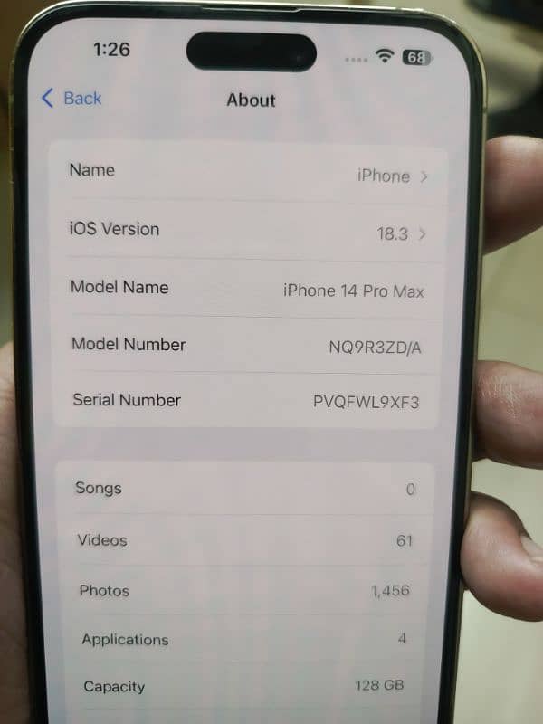 iphone 14 pro max jv 128gb canadian 8