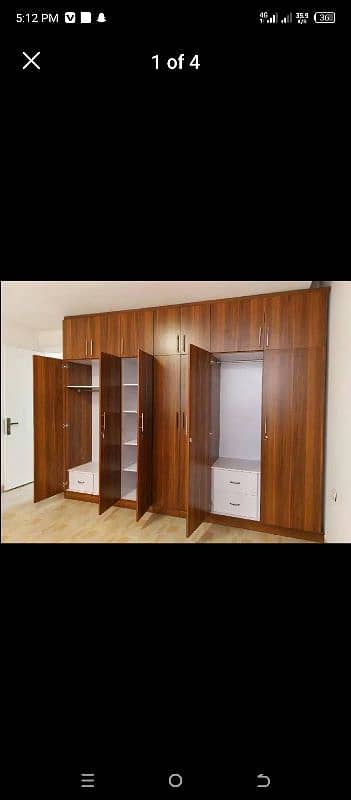 wordrobe sliding cupboard media wall kitchen door 4