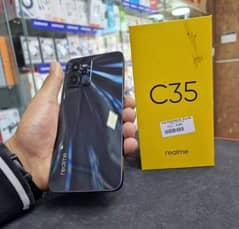 realme c35 box +4/128