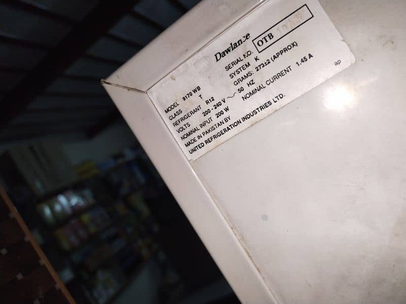 Dawlance Freezer and Refrigerator Model(9170 WB) 7