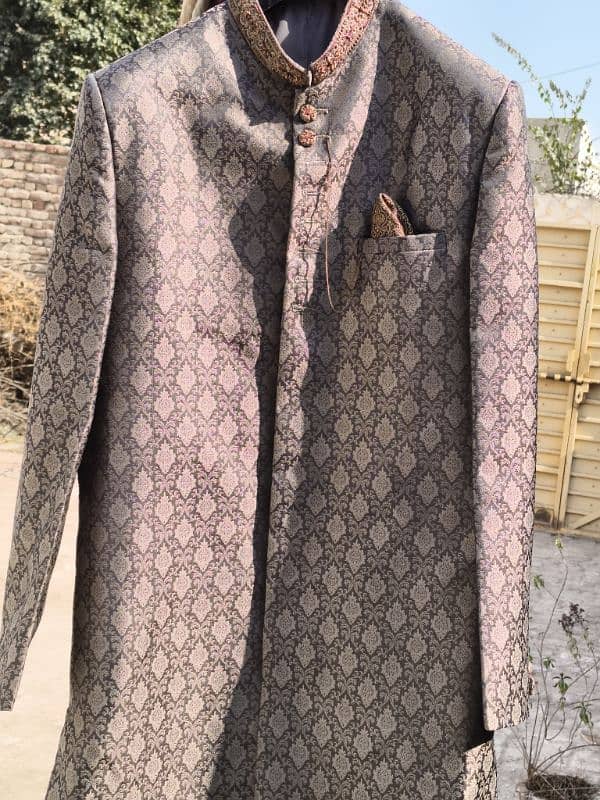 brown sherwani 1