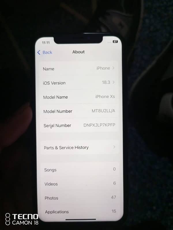 iPhone xs factory unlock 6