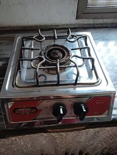 Double button single stove