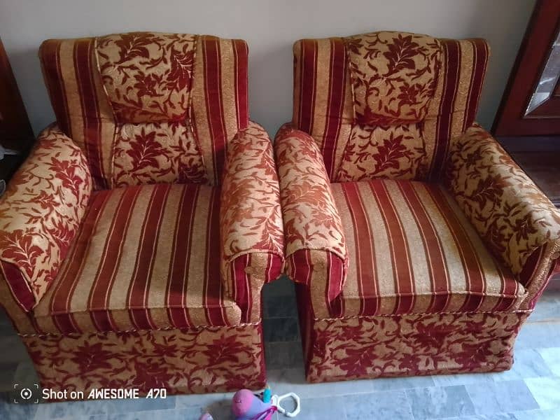 7 seater sofa set excellent condition 3