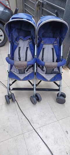 Twin pram