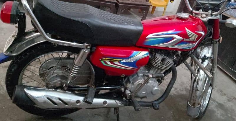 Honda Cg125 Punjab number urgent sale 6