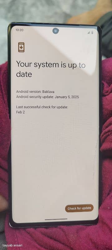 Google pixel 6pro updated 16 6