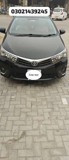 Toyota Corolla GLI 2015