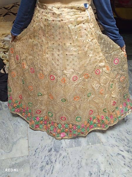 Formal wedding dress for barat 4