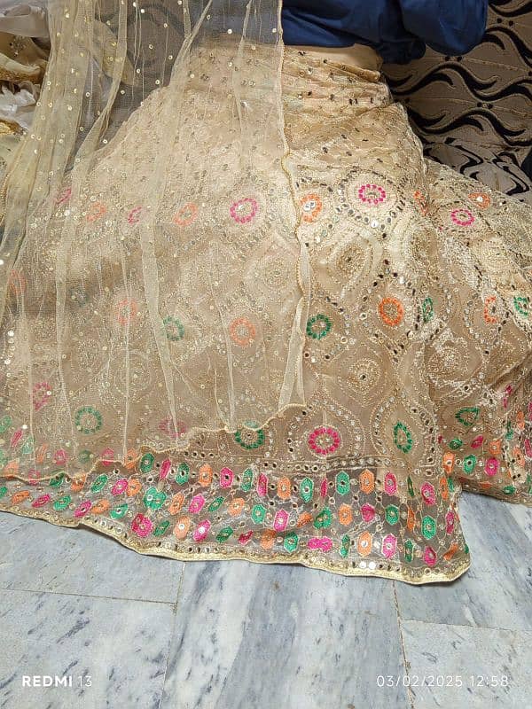 Formal wedding dress for barat 9