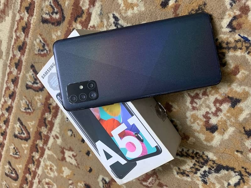 Samsung A51 with Box 1