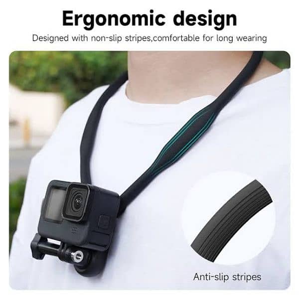 neck mount for mobile & gopro chest mount head mount 2