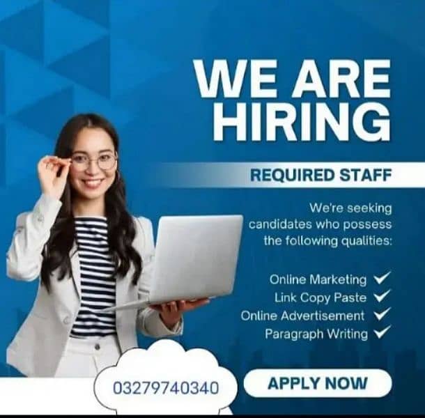 online jobs/full time/part time/simple typing jobs for boys and girls 0