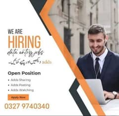 online jobs/full time/part time/simple typing jobs for boys and girls