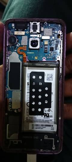 Samsung s9 parts only panal brake Baki all okay original ha sb battery