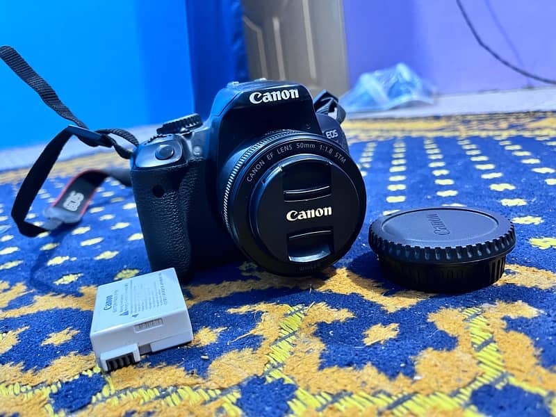 CANON EOS 650D WITH CANON 50mm EF LENS 1 : 1.8 STM 13