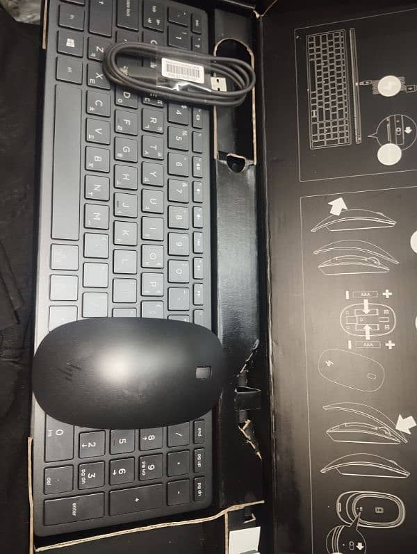 hp wireless mouse and keyboard 2