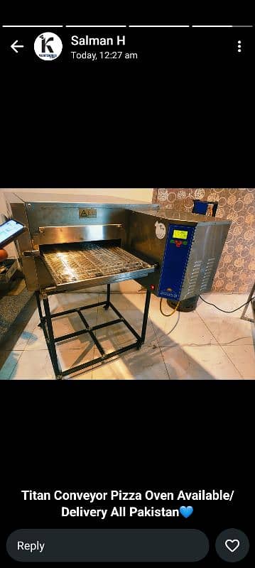 We Have Used Setup Available/pizza oven/fryer/hotplate/working table 16