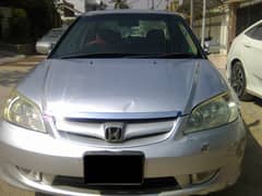 CIVIC VTI ORIEL 2005 SILVER FULL ORIGINAL AUTOMATIC BEHTREEN CONDITION