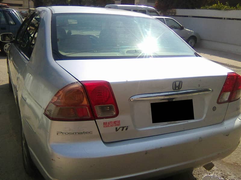 CIVIC VTI ORIEL 2005 SILVER FULL ORIGINAL AUTOMATIC BEHTREEN CONDITION 3