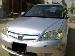 CIVIC VTI ORIEL 2005 SILVER FULL ORIGINAL AUTOMATIC BEHTREEN CONDITION