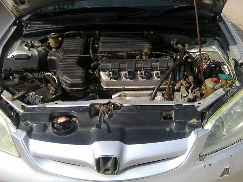 CIVIC VTI ORIEL 2005 SILVER FULL ORIGINAL AUTOMATIC BEHTREEN CONDITION 6