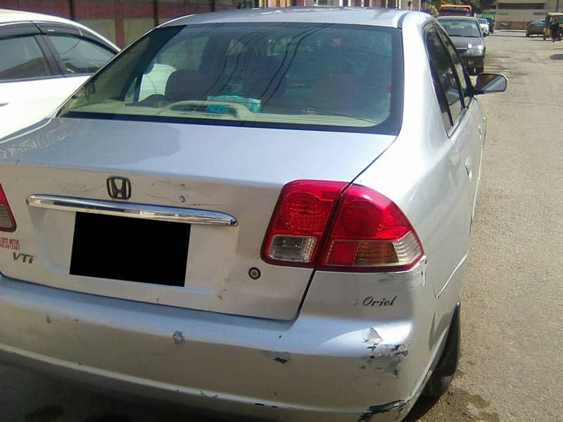 CIVIC VTI ORIEL 2005 SILVER FULL ORIGINAL AUTOMATIC BEHTREEN CONDITION 7