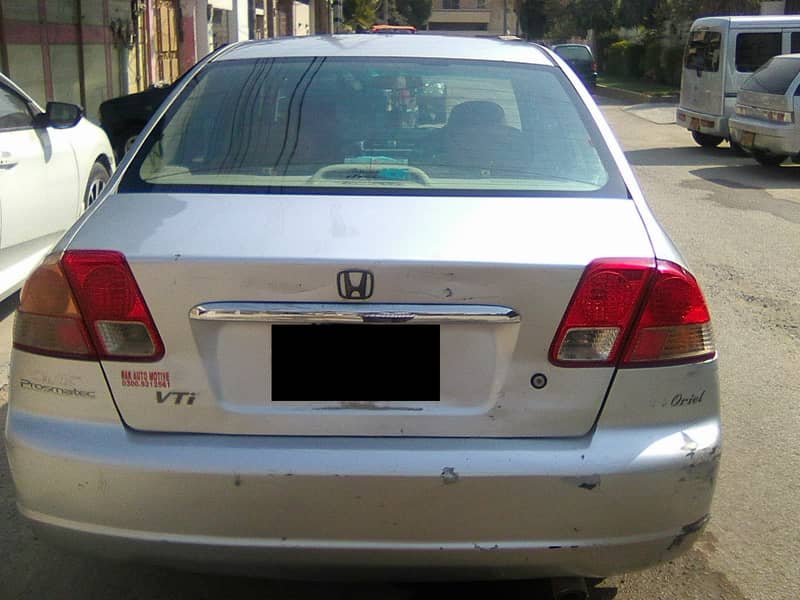 CIVIC VTI ORIEL 2005 SILVER FULL ORIGINAL AUTOMATIC BEHTREEN CONDITION 11