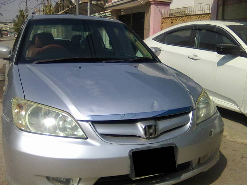 CIVIC VTI ORIEL 2005 SILVER FULL ORIGINAL AUTOMATIC BEHTREEN CONDITION 16