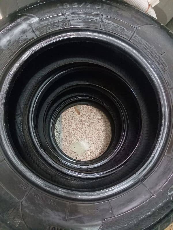 4 Tubeless tyres for sale vitz 2008,13 4