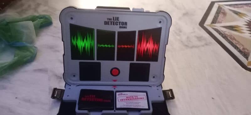 lie detector machine only two question are missing the 2