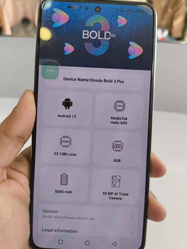 DCODE BOLD PRO 3, 16GB + 128 GB 2