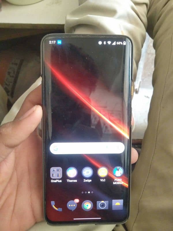 oneplus7t pro McLaren back glass change all ok pta approved 1