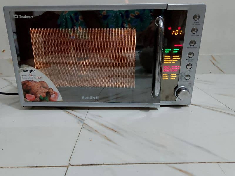 Dawlance microwave oven 2 in 1 grill + microwave 2