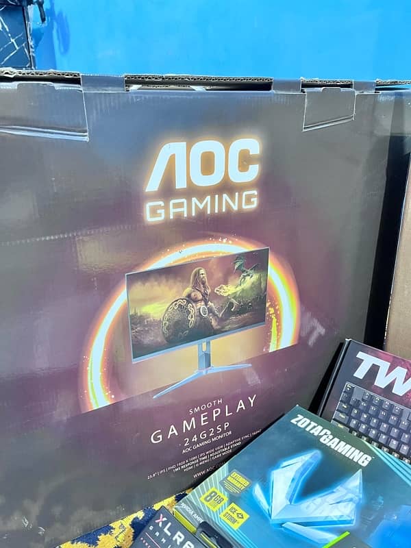 BEST GAMING LED AOC 24G2SP IPS PANEL 8k Display 3