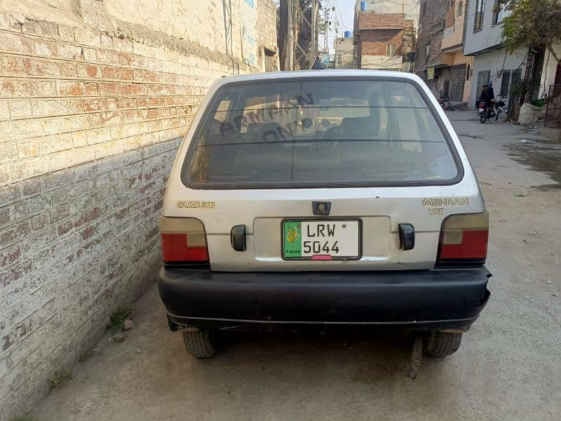 Suzuki Mehran VX 2005 argent sale. 0322/88/46/336 8