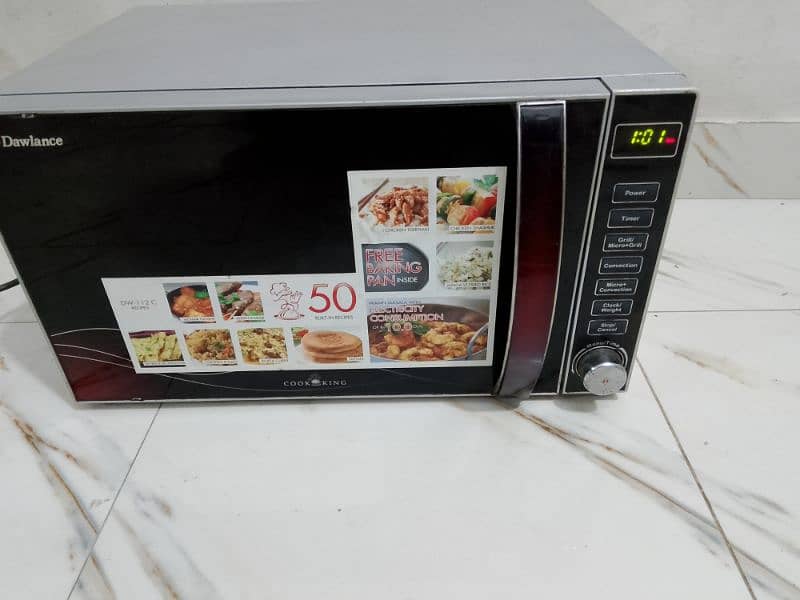 Dawlance 3 in 1 grill baking microwave oven neat and clean condition 6