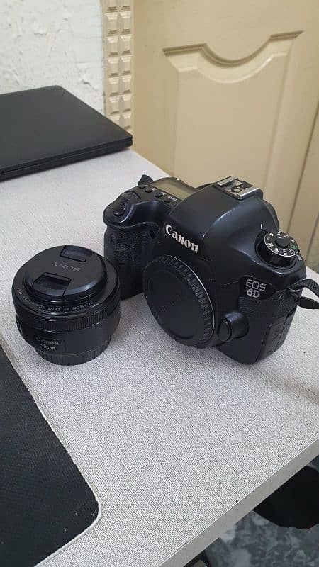 CANON 6D FULL FRAME BODY + LENSE 0