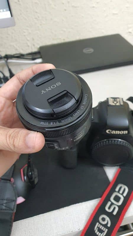 CANON 6D FULL FRAME BODY + LENSE 4