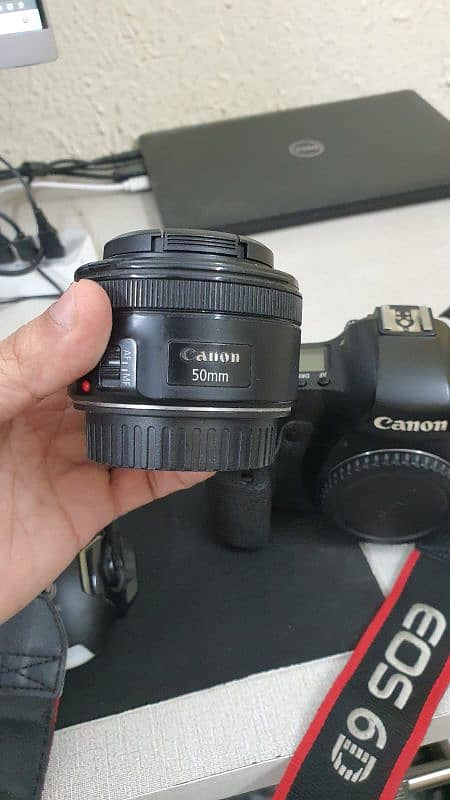 CANON 6D FULL FRAME BODY + LENSE 7