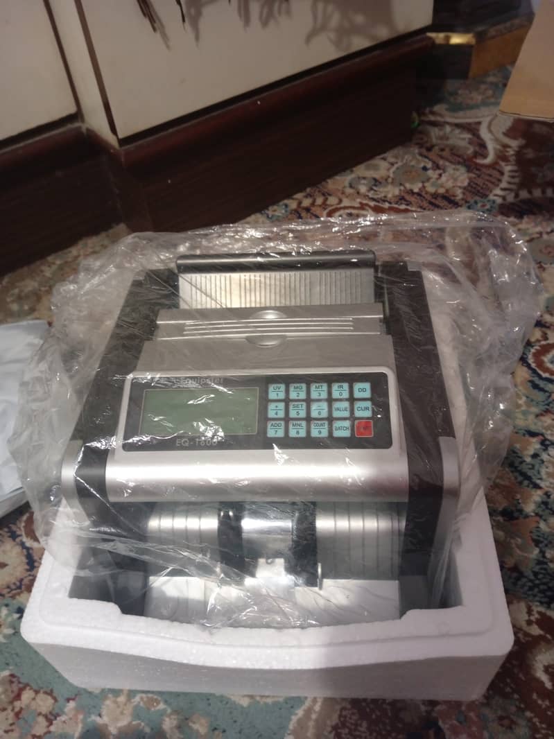 currency counting machine with UV fake currency detector 1