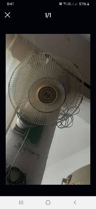 used fan 0